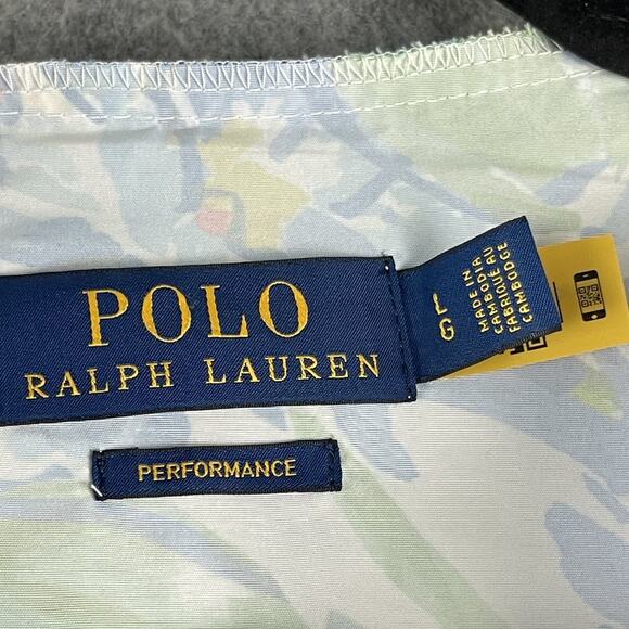 Polo Ralph Lauren Riviera Windbreaker Jacket Mens Large Packable Colorful Resort - Picture 5 of 16
